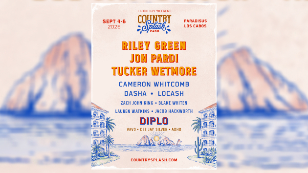 Country music will make a Country Splash in Cabo Labor Day weekend